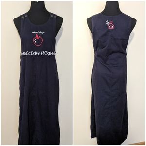 Christopher & Banks school midi jumper dress